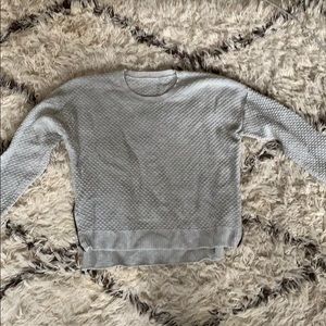 Madewell chunky side zip sweater